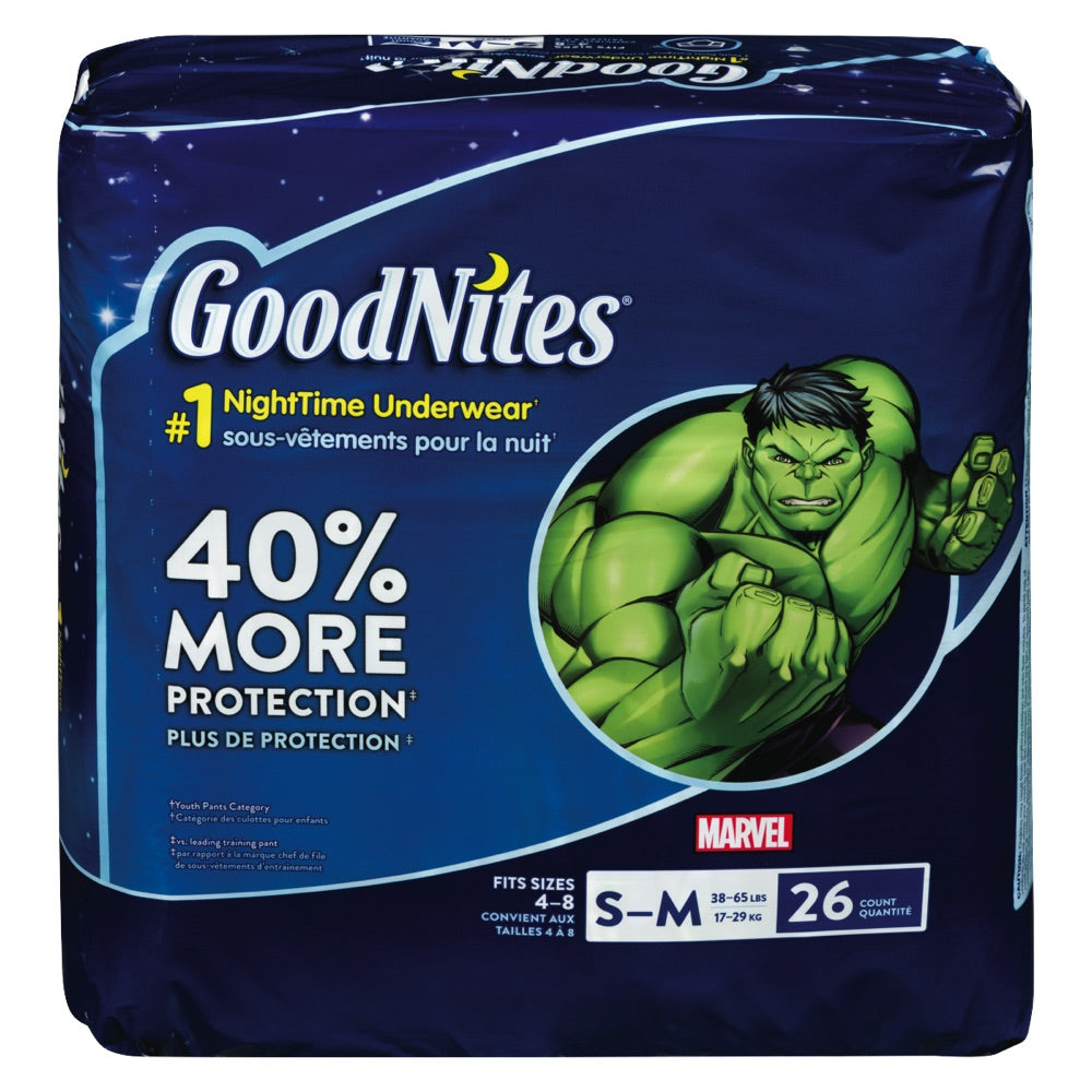 Goodnites Disposable Underwear For Girls Small/medium Jumbo