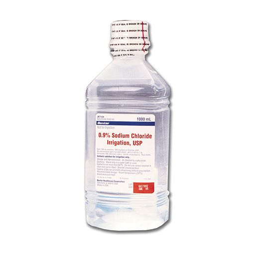 NaCl 0,9 %-500 ml-baxter - Aquitaine Materiel Secours