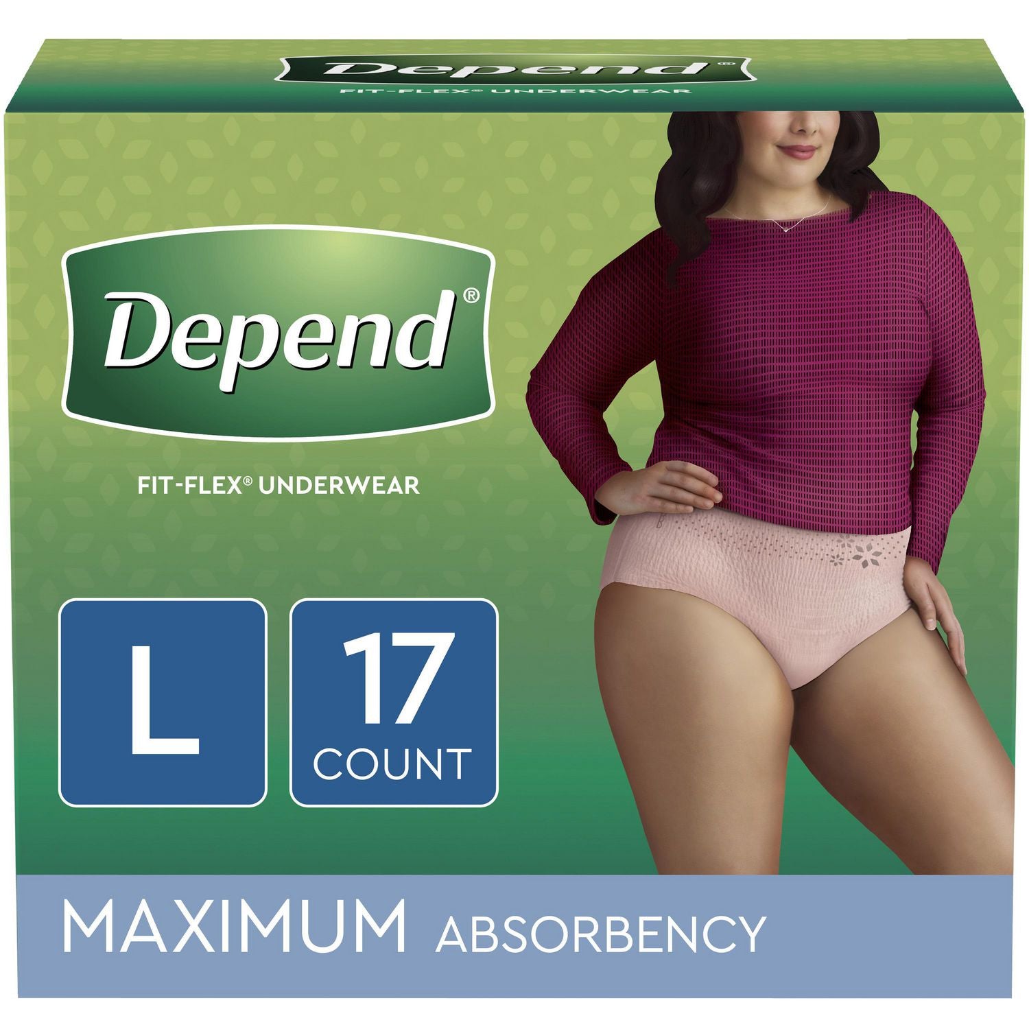 64 Count Always Discreet Underwear for Women Sm/med Incontinence