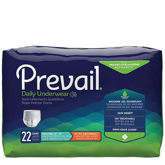 Prevail Extra Absorbency Underwear, Medium, 20-Count (Pack of 4) :  : Health & Personal Care