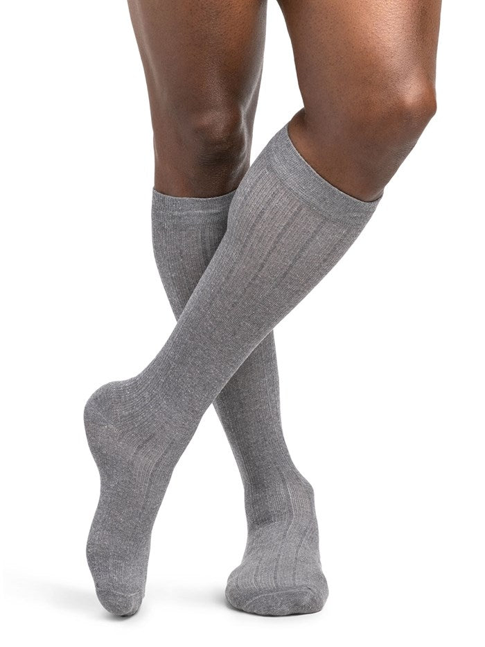 SIGVARIS (15-20 mmHg) - Men's Linen Compression Socks – CALMEDI Online